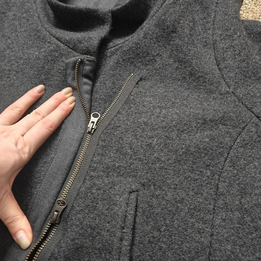 The Fisher Project Jacket Womens Extra Large Asymmetrical HighCollar LongSleeves